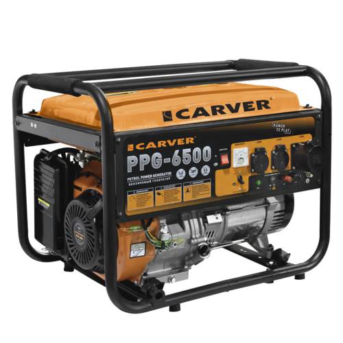 Бензиновый генератор CARVER PPG-6500