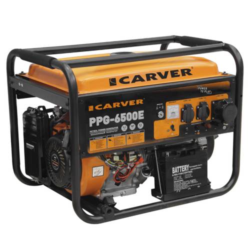 Бензиновый генератор CARVER PPG-6500E