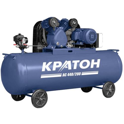 Компрессор с ременной передачей Кратон AC 440/200